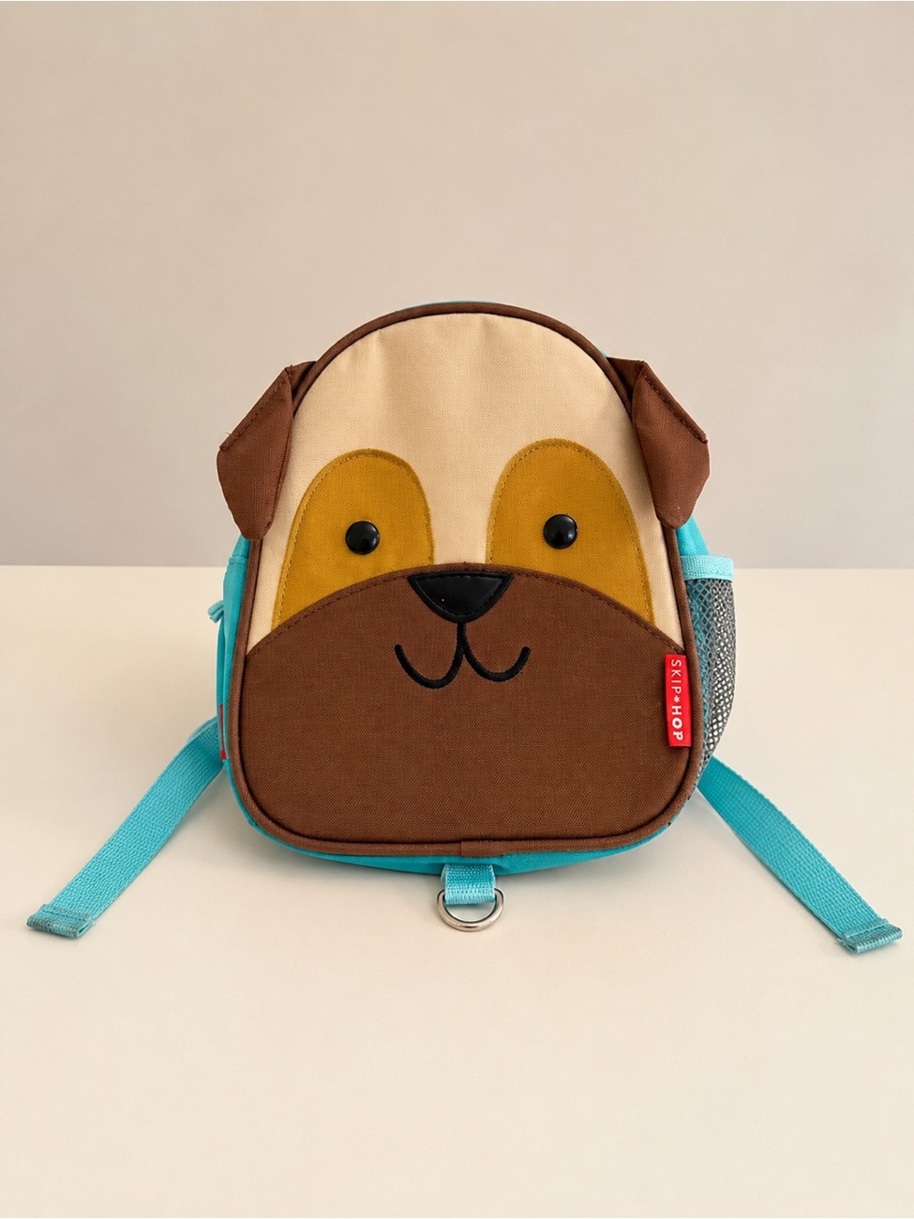 Skip Hop Zoo Dog Toddler Mini Backpack Teal Brown